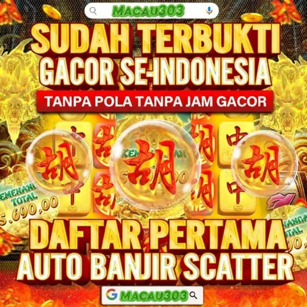 MACAU303 2026 Slot Gacor RTP Tinggi