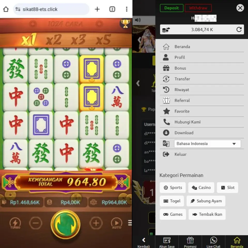 sikat88 Masuk